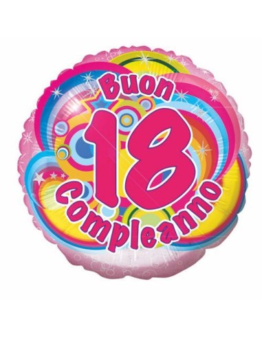 PALL. 18"/CM.45 MULTICOLOR ST. 18 - L'Officina delle feste