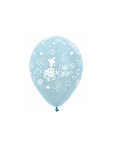 PALLONCINO IL MIO BATT.PERL. GIRAFFE 12" 100PZ - L'Officina