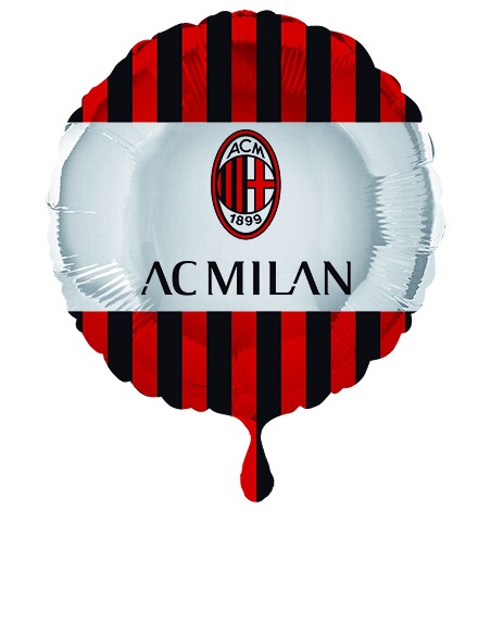PALLONE 17" FOIL MILAN cm. 43 - L'Officina delle feste
