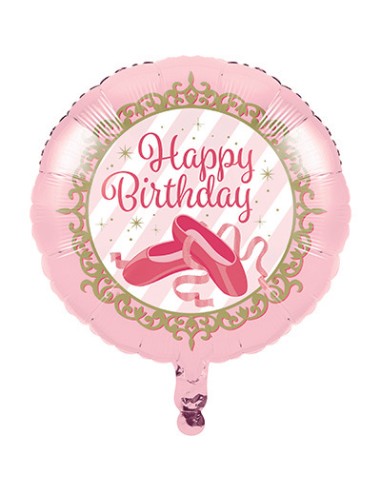 PALLONE 18" MYLAR SCARPETTE BALLERINA H.B. - L'Officina delle