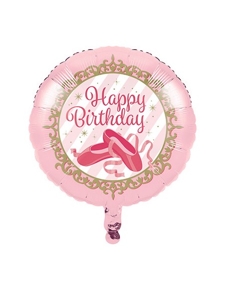 PALLONE 18" MYLAR SCARPETTE BALLERINA H.B. - L'Officina delle