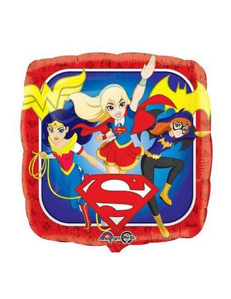 PALLONE 18" SUPER HERO GIRLS SQUARE - L'Officina delle feste