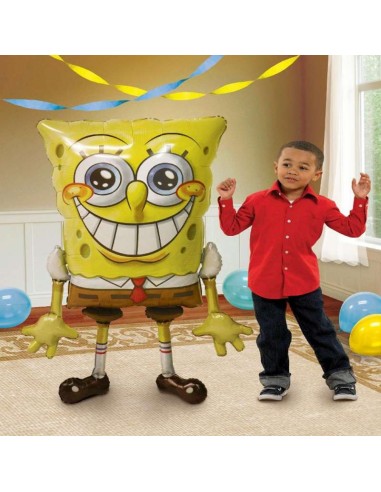 PALLONE AIRWALKER SPONGEBOB H. 117CM - L'Officina delle feste