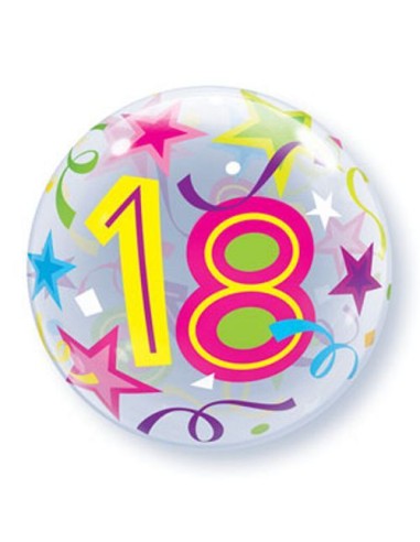 PALLONE BUBBLE 22" STAMPA 18 CM. 56 - L'Officina delle feste