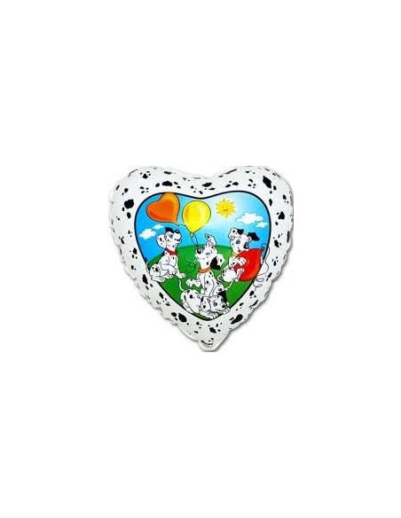 PALLONE CM. 45/18" CUORE CANE DALMATA 101 - L'Officina delle PALLONE CM. 45/18" CUORE CANE DALMATA 101 - L'Officina delle