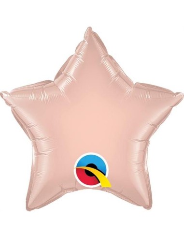 PALLONE CUORE MYLAR 9" ROSE GOLD 22CM - L'Officina delle feste