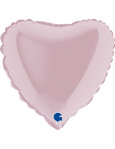 PALLONE CUORE MYLAR 9" ROSA - L'Officina delle feste