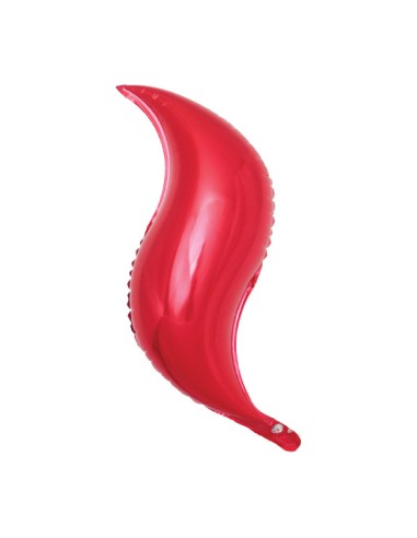 PALLONE CURVA MYLAR 36" ROSSO - L'Officina delle feste