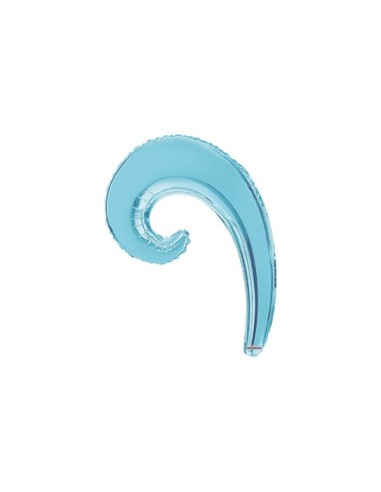 PALLONE KURLY WAVE CELESTE MINI 14" 5PZ. - L'Officina delle