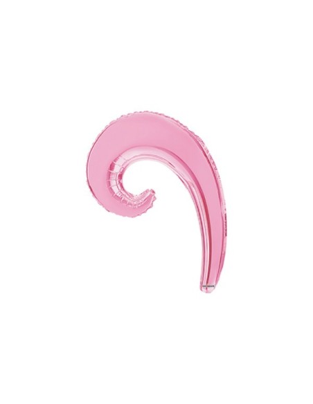 PALLONE KURLY WAVE ROSA MINI 14" 5PZ. - L'Officina delle feste