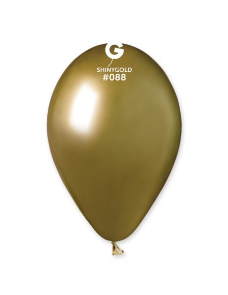 PALLONE LATTICE 13" SHINY GOLD 50PZ - L'Officina delle feste