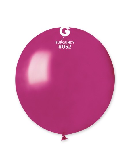 PALLONE LATTICE 19" 48CM BURGUNDY BORDEAUX PERLATO 1PZ -