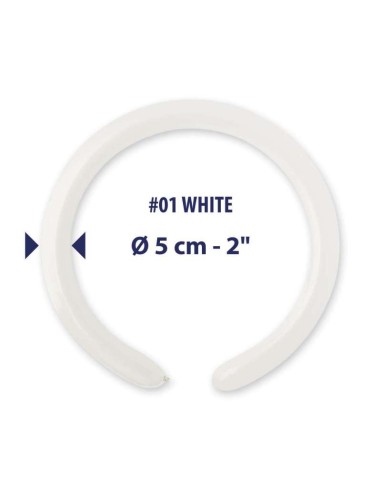 PALLONE LATTICE 260 BIANCO PZ.100 - L'Officina delle feste