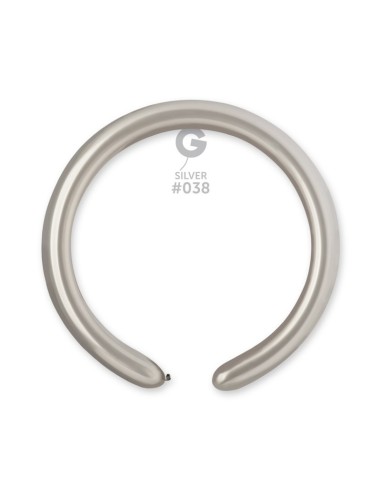 PALLONE LATTICE 260 METAL ARGENTO PZ.100 - L'Officina delle