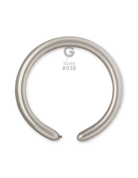 PALLONE LATTICE 260 METAL ARGENTO PZ.100 - L'Officina delle