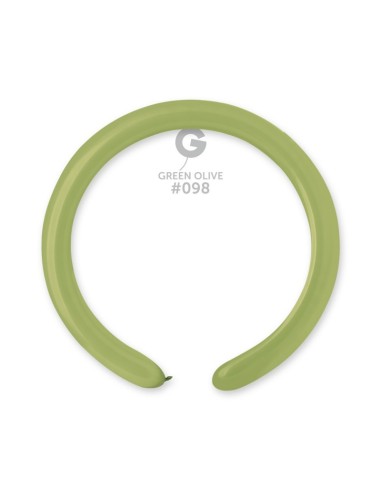 PALLONE LATTICE 260 VERDE OLIVA PZ.100 - L'Officina delle feste