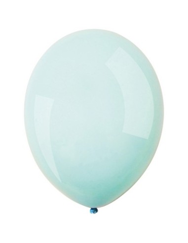 PALLONE LATTICE 5" /12 CM MACARON SKY BLUE 100PZ - L'Officina