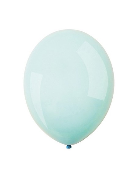 PALLONE LATTICE 5" /12 CM MACARON SKY BLUE 100PZ - L'Officina