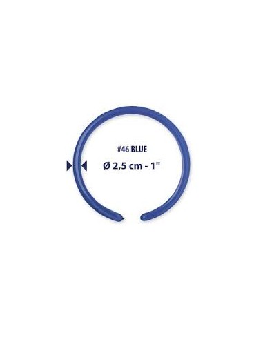 PALLONE LATTICE MODELLABILE 160 BLU NOTTE PZ.100 - L'Officina