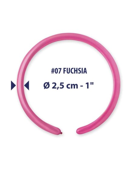 PALLONE LATTICE MODELLABILE 160 FUXIA PZ.100 - L'Officina delle