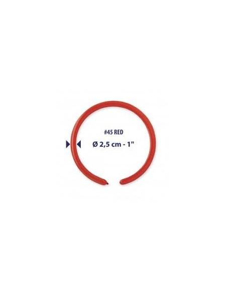 PALLONE LATTICE MODELLABILE 160 ROSSO PZ.100 - L'Officina delle