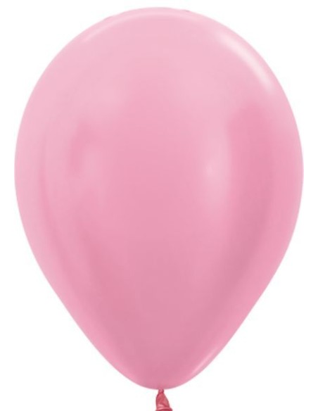 PALLONE LATTICE ROSA (409) PERLATO 5" 100PZ - L'Officina delle