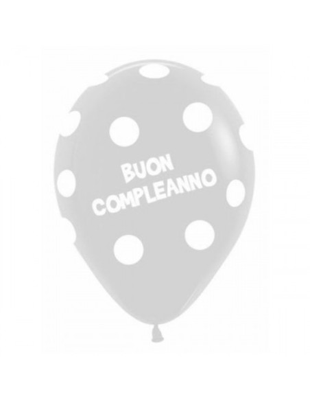 PALLONE LATTICE TRASP. BUON COMPL. 12" 100PZ - L'Officina delle