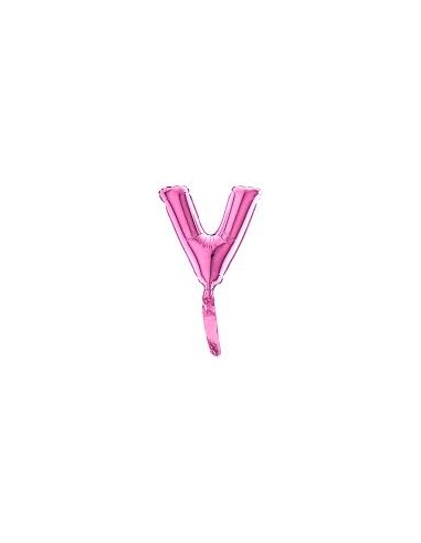 PALLONE LETTERA MINI "V" FUXIA CM.18 - L'Officina delle feste