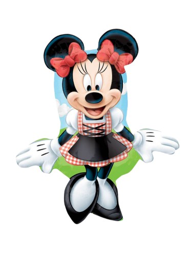 PALLONE MYLAR MINNIE TIROLESE 71cm - L'Officina delle feste