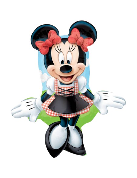 PALLONE MYLAR MINNIE TIROLESE 71cm - L'Officina delle feste