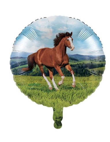 PALLONE MYLAR 18" / 45CM CAVALLI - L'Officina delle feste