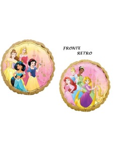PALLONE MYLAR 18" /CM.45 PRINCIPESSE DISNEY - L'Officina delle 2