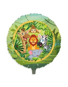 PALLONE MYLAR 18" 45CM JUNGLE - L'Officina delle feste 2