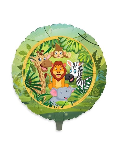 PALLONE MYLAR 18" 45CM JUNGLE - L'Officina delle feste