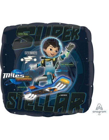 PALLONE MYLAR 18" 45CM MILES DAL FUTURO - L'Officina delle feste