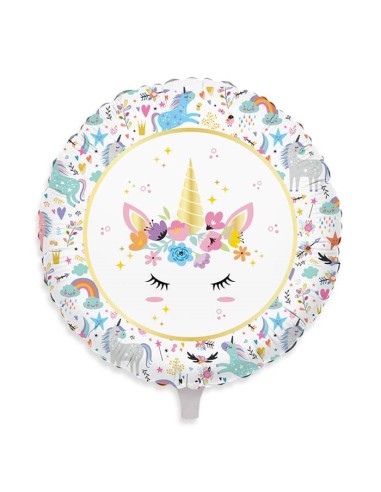 PALLONE MYLAR 18" 45CM UNICORN - L'Officina delle feste