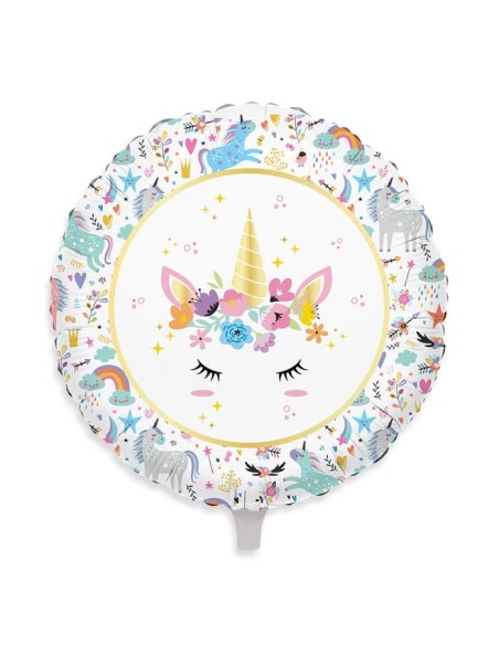 PALLONE MYLAR 18" 45CM UNICORN - L'Officina delle feste PALLONE MYLAR 18" 45CM UNICORN - L'Officina delle feste