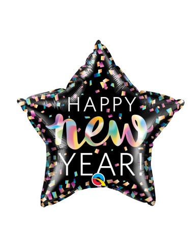 PALLONE MYLAR 18" HAPPY NEW YEAR CM. 45 - L'Officina delle feste