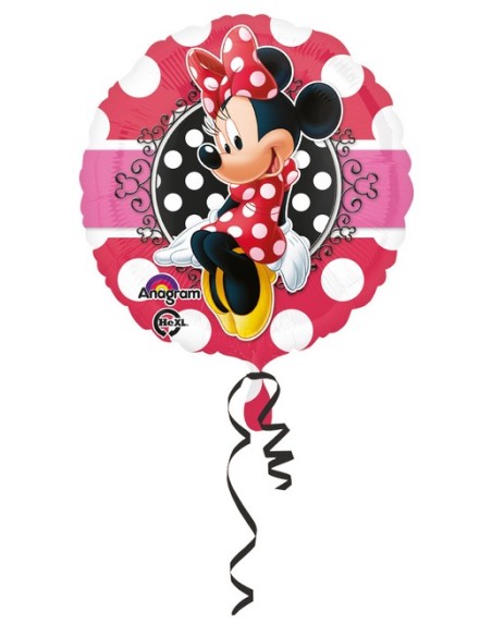 PALLONE MYLAR 18" MINNIE ROSSO 45CM - L'Officina delle feste
