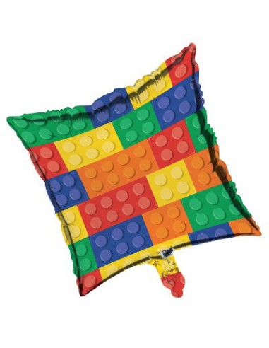 PALLONE MYLAR 18" QUADR. LEGO - L'Officina delle feste