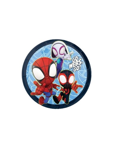 PALLONE MYLAR 18" SPIDY & FRIENDS 45CM 1PZ - L'Officina delle