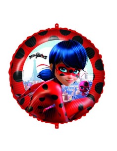 PALLONE MYLAR 18"/45CM MIRACULOUS LADYBUG - L'Officina delle 2