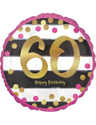 PALLONE MYLAR 18"/CM.45 N.18 MILESTONE - L'Officina delle feste