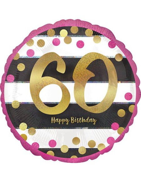 PALLONE MYLAR 18"/CM.45 N.18 MILESTONE - L'Officina delle feste