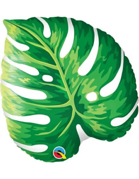 PALLONE MYLAR 21" FOGLIA TROPICALE 53CM - L'Officina delle feste