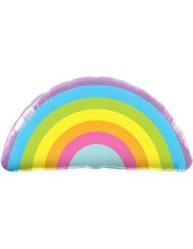 PALLONE MYLAR 36" ARCOBALENO 90CM - L'Officina delle feste