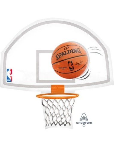 PALLONE MYLAR 66 x 66CM SPALDING BASKET - L'Officina delle feste