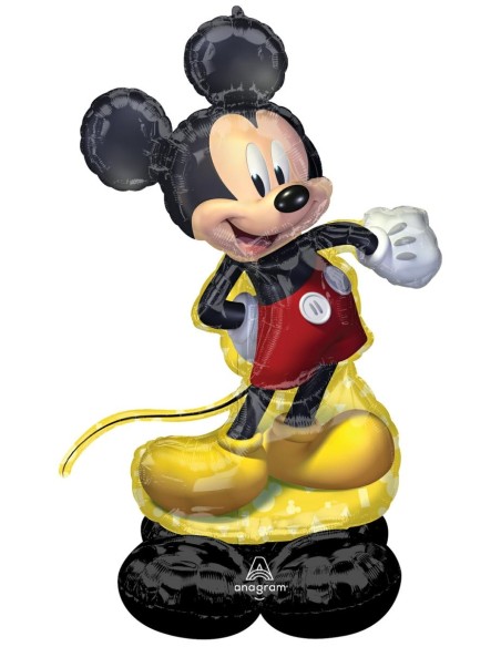PALLONE MYLAR AIRLOONZ TOPOLINO MICKEY MOUSE H. 132CM -