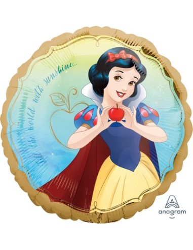 PALLONE MYLAR BIANCANEVE 45CM 18" - L'Officina delle feste