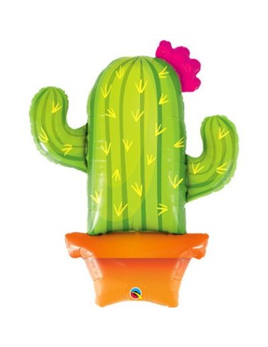 PALLONE MYLAR CACTUS CM. 99 1PZ - L'Officina delle feste